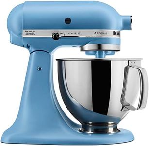 KitchenAid Artisan Series 5 Quart Tilt Head Stand Mixer with Pouring Shield KSM150PS, Blue Velvet