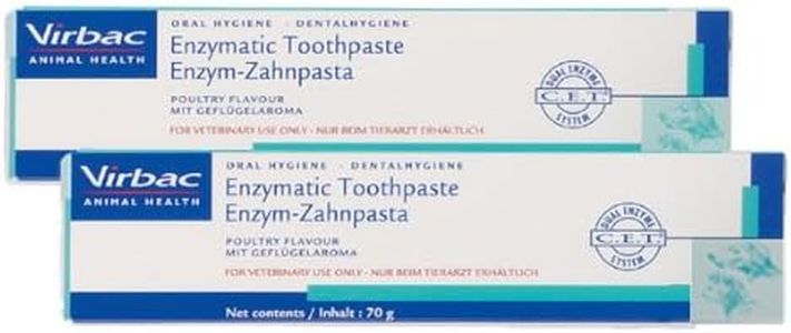 C.E.T Toothpaste (Enzymatic) 70g Poultry for Dogs 2 tubes