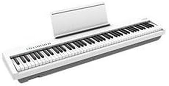Roland FP-30X Digital Piano, White – 88-Key Portable Keyboard
