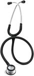 3M Littmann Stethoscope, Classic II Pediatric, Black Tube, Stainless Steel Chestpiece, 28 inch, 2113
