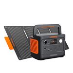 Jackery Solar Generator 240 v2 + 40Wmini Solar Panel 2024 New Version, 256Wh LiFePO4 Battery 230V/300W 256Wh Solar Generator, Emergency Backup for Outdoors/Picnics/Fishing/Traveling