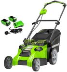 Greenworks 40V Lawnmower 49cm Inclu