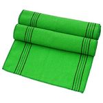 obmwang 2 Pieces Korean Exfoliating Washcloth Towel Long Bath Wash Cloths Exfoliating Shower Towel Skin Back Scrubber for Daily Shower Bathing Exfoliating