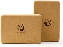 Slim Panda Cork Yoga Blocks, Made O