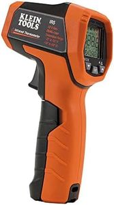 Klein Tools IR5 Dual Laser 12:1 Infrared Thermometer, Digital Thermometer Gun with Backlit Display, Dual Laser Targeting and Auto Scan, Wide Temperature Range