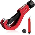 GETLITOOL Pipe Cutter Tool 0.55-2.48 Inch (14-63mm), Tubing Cutter with Deburring Tool, Copper Pipe Cutter Inner-Outer Reamer Conduit Cutter for Copper, Stainless Steel Pipe, Brass