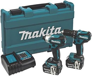 MAKITA DLX2221ST 18V Brushless Cordless Twin Pack DHP483Z Drill & DTD155Z Driver
