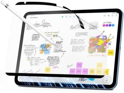 MoKo Magnetic Paper Screen Protector for iPad 10th Generation 10.9" 2022, Detachable & Reusable iPad 10th Generation Screen Protector, Matte Anti-Glare Film, Easy Install