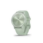 Garmin Vivomove Sport, Hybrid Smartwatch, Health and Wellness Features, Touchscreen, Light Green