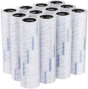 Packstrong Industrial Grade Clear Packing Tape 60 Rolls - 110 Yards per Roll - 3" Wide x 2.0 mil Thick, Acrylic Adhesive Heavy Duty Tape for Box Office Moving Packaging Shipping