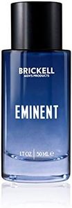 Brickell Men's Eminent Cologne for Men, Anise, Cedarwood, Lavender and Spearmint, Natural and Organic, 1.7 oz