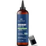 Botanic Hearth 100% Pure Rosemary Oil For Hair Infused With Biotin 6.7 Fl oz | Hair strengthening Treatment | Nourishing & Volumizing | With Jojoba Oil & Castor Oil | Non GMO Verified