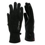 Berghaus Unisex Prism Polartec Winter Warm Touchscreen Gloves, Black, L-XL