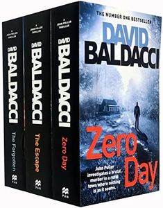 David Baldacci John Puller Series 3 Books Collection Set (Zero Day, The Forgotten, The Escape)