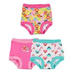 Sesame Street Girls' Toddler 3-Pack, Assorted Elmo, 2T