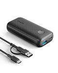 Anker PowerCore 10K Redux, 10K Power Bank USB-C Power Delivery (18W) Portable Charger for iPhone 15/15 Plus/15 Pro/15 Pro Max, iPhone 14/13/12 Series, Samsung S10, Pixel 3/3XL, iPad Pro 2018, and More