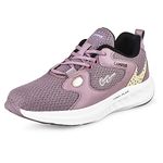 Campus Women's Camp-Glitter Mauve/BLK Walking Shoes - 7UK/India 22L-866