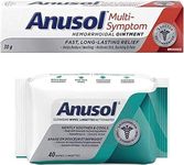 Anusol Hemmorrhoidal Ointment and Cleansing and Soothing Wipes Bundle Pack