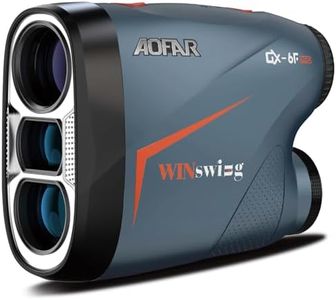 AOFAR GX-6F PRO Golf Rangefinder Update Version, with Slope and Angle Switch, Flag Lock with Pulse Vibration and Closer Scanning, Continuous Scan, Measures up to 600 Yards, Readings Fast and Accurate