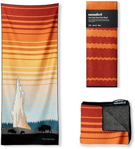 Nomadix Towel - Perfect for Yoga, Camping, Beach and Travel (Yellowstone - Sunrise)