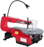 Variable Speed Scroll Saw 16-Inch with Led Workinglight, Extra-Large Adjustable Tilting Work Table for Woodworking