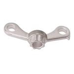 DSFSAEG Bike Crank Removal Tool Repair Safety Hook Bottom Fit for Shimano Hollowtech II(Silver)