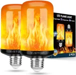 Y- STOP Upgraded LED Flame Light Bu