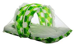 VParents Baby Bedding Set with Mosquito net and Pillow Jumbo Extra Large (0-20 Months) (Green) 110033