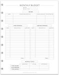 BetterNote Finance Refill Forms for