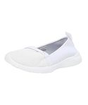 Puma Womens Adelina Space Metallics White-Matte Silver-Silver Sneaker - 6UK (38929402)