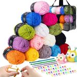 AOTWAN Crochet Yarn Knitting Wool 1