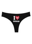 J.B.COLLECTION Womens Cotton Thong Panty (HBD) Pack of 1 (S, Black)