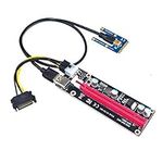 Oewnvmd Mini PCIe to PCI Express 16X Riser for Laptop External Graphics Card BTC Miner MPCIe to PCI-E Slot Mining Card