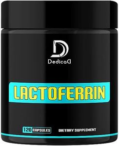 500Mg Lactoferrin Supplement - 120 Capsules for Immune, Digestive & Skin Health - 2-Month Supply