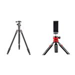 DIGITEK® (DTR-500BH) (152 CM) Professional Aluminum Tripod Cum Monopod, with Swivel Pan Head, Maximu