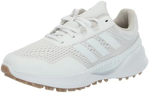 adidas Women's Summervent Spikeless 24 Golf Shoes, Footwear White/Alumina, 5.5