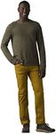 prAna Men's Standard Double Peak Pant, Antique Bronze, 28W x 30L