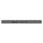 Starrett Duratec SFB Band Saw Blade, Carbon Steel, Skip Tooth, Raker Set, Neutral Rake, 93.5" Length, 1/2" Width, 0.025" Thick, 4 TPI