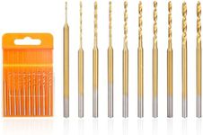 Uolor Mini Twist Drill Bit Set, 10P