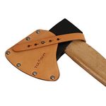 Tourbn Leather Single Bit Axe Head Holster Hatchet Sheath Cover Blade Protector with Adjustable Loop