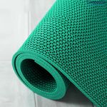 LifeKrafts Anti-Skid mat Multipurpose Commercial PVC Floor Mat for Bathroom, (2ft x 4ft Green), Kitchen, Swimming Pool, and Entryways | Dirt Trapper Heavy Duty Non-Slip Mat.