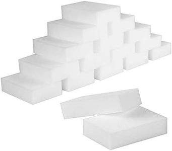 STARVAST Magic Cleaning Sponge, Pack of 50 Magic Eraser Sponges Melamine Foam Cleaning Pad - Eraser Sponge for All Surface – Bathroom, Kitchen, Floor, Baseboard, Wall Cleaner (Chemical Free)