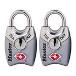 Master Lock 4689T TSA Accepted Padlocks with Keys 2-Pack