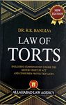 Celebrated 25th Edition of "LAW OF TORTS" by Dr.R.K.Bangia (Compensation under the Motor Vehicles Act and Consumer Protection Laws is included) / New Edition