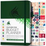 Clever Fox Budget Planner - Expense Tracker Notebook. Monthly Budgeting Journal, Finance Planner & Accounts Book to Take Control of Your Money. Undated - Start Anytime. A5 Size Moss Green Hardcover