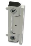 White uPVC Door Butt Hinge - 100mm Hinge - Double Glazed Door Hinge