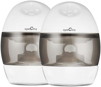 Spectra Baby Spectra Premier Wearable Breast Pump - Hands-Free Portable Breast Pump - Wireless - Comes with 24mm Flanges, Milk Container, 160mL Bottle & Other Accessories