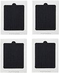 Carbon Activated Refrigerator Air Filter Replacement compatible with Frigidaire PAULTRA, SCPUREAIR2PK, Electrolux EAFCBF 242061001 241754001 242047801 (4 PACKS)