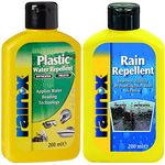 Rain-X Plastic Water Repellant - 200ml Rain/Water Repellent Glass Treatment, 200ml, 80199200