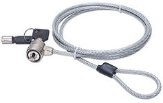 Manhattan Laptop Lock - with 4.6 ft Security Cable, K-Slots, Radial Lock Design with 2 Keys Included - For Computer, Notebook, Displays, Projector and Mobile Devices ââ‚¬â€œ Lifetime Mfg Warranty ââ‚¬â€œ 440271